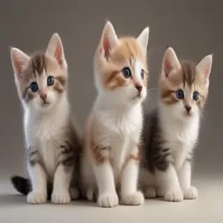 kittens transparent background