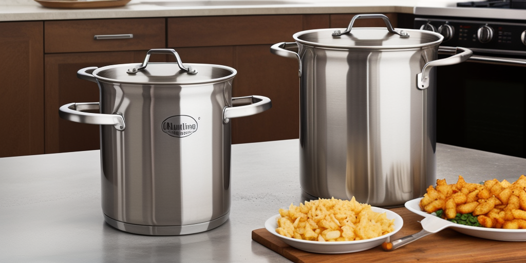 stainless steel turkey fryer pot