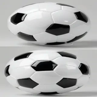 transparent football
