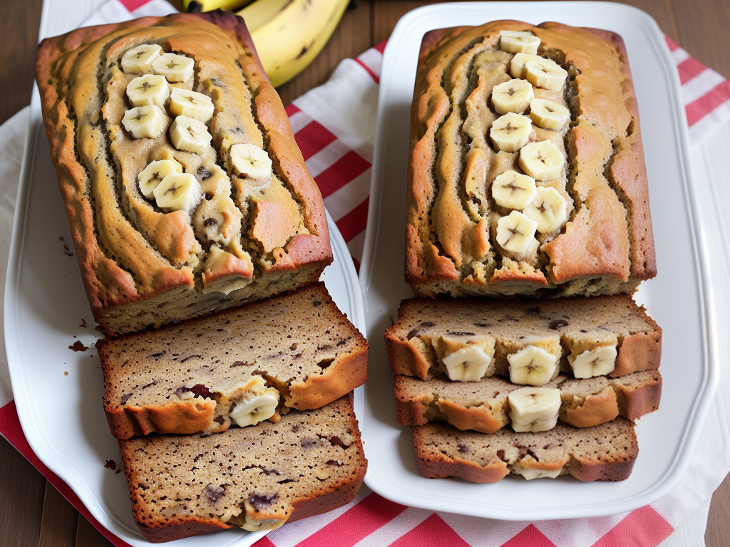 three ingredient banana bread without cake mix