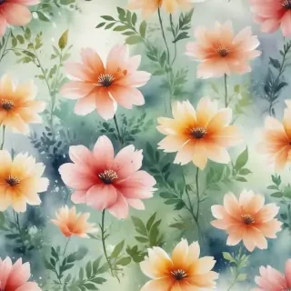 flower watercolor background