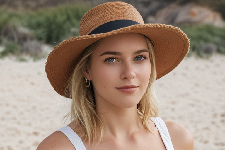 Paige Thorne beach hat