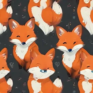 cute fox backgrounds