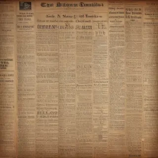 old newspaper background