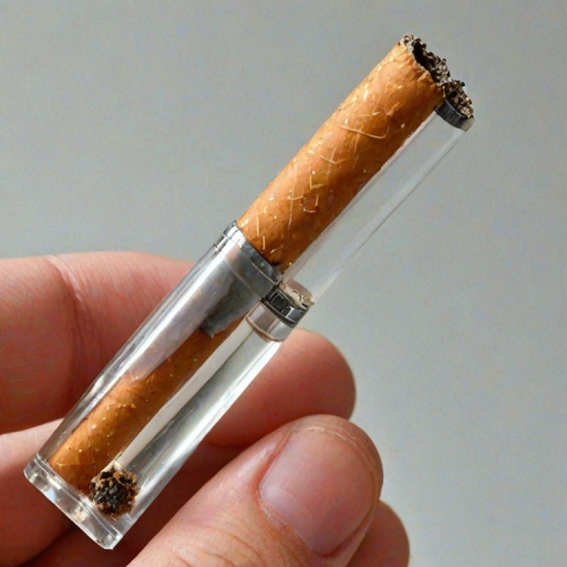 transparent cigarette