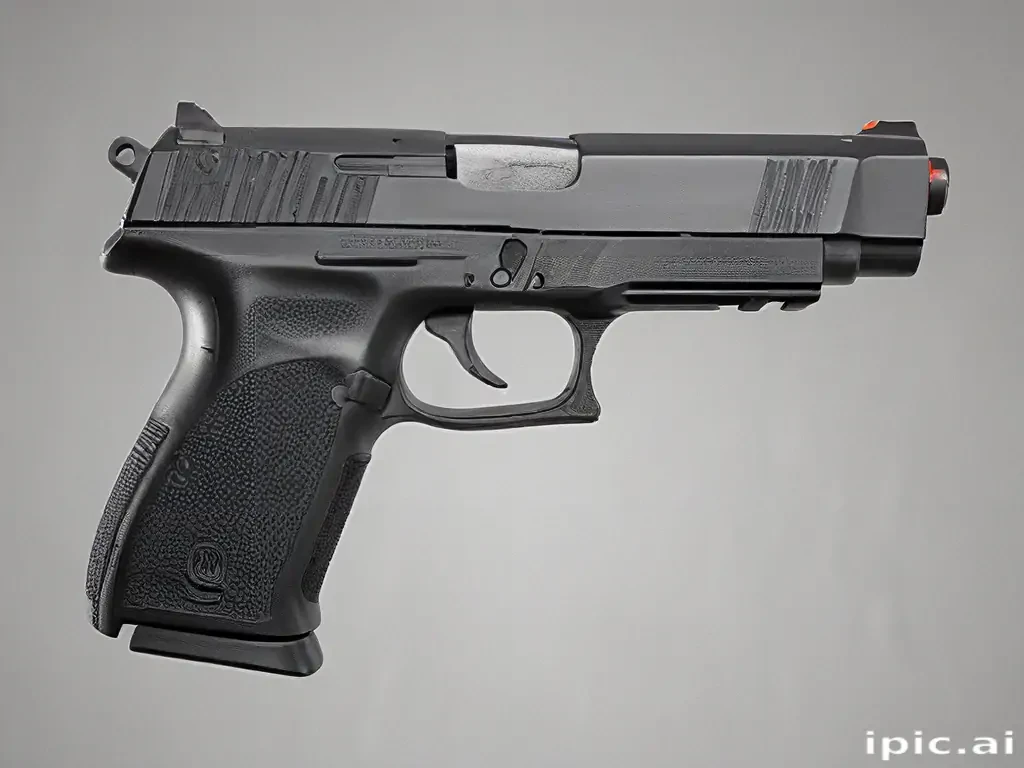 gun no background