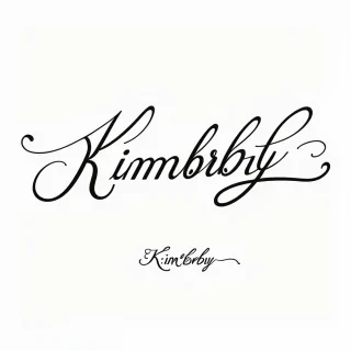kimberly in cursive