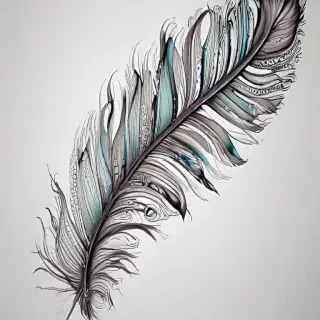 feather design