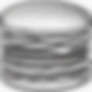 hamburger clipart black and white