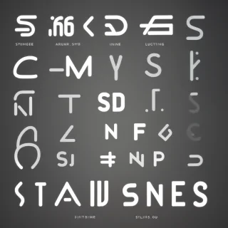 s font style images
