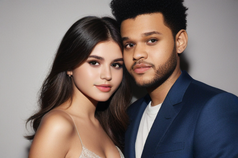 weeknd selena gomez