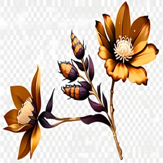 dry flower png
