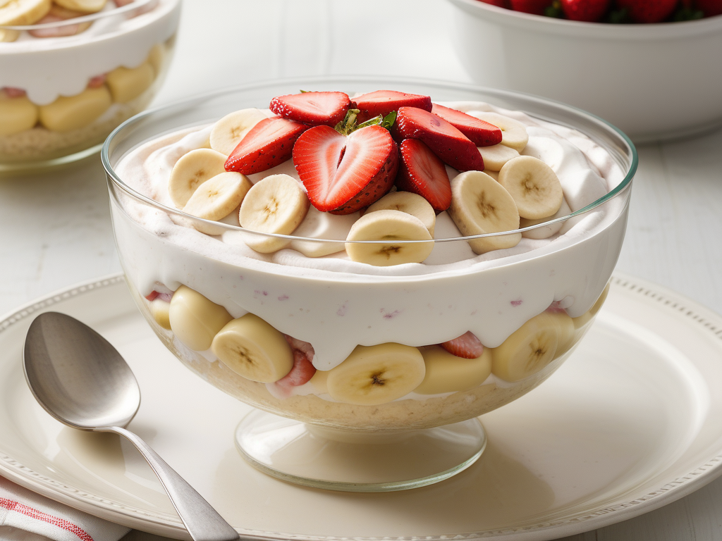 banana pudding recipe with strawberries