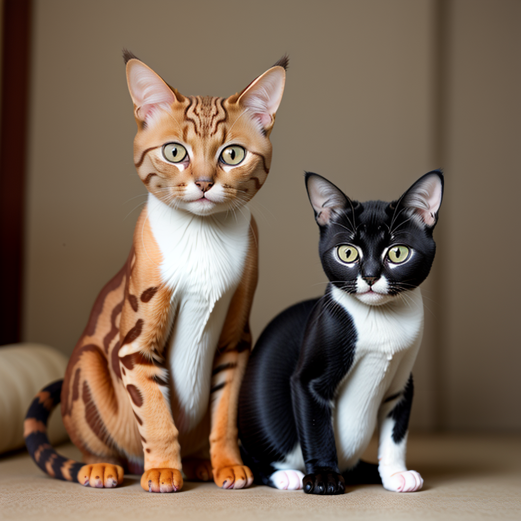 oriental bicolor cat breed