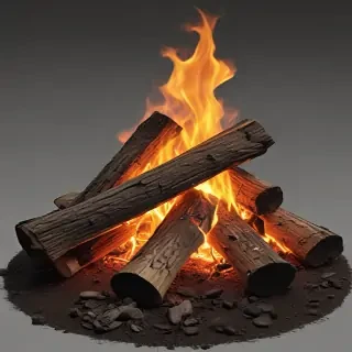 camp fire png