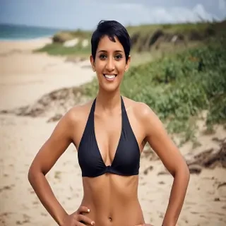 naga munchetty bikini