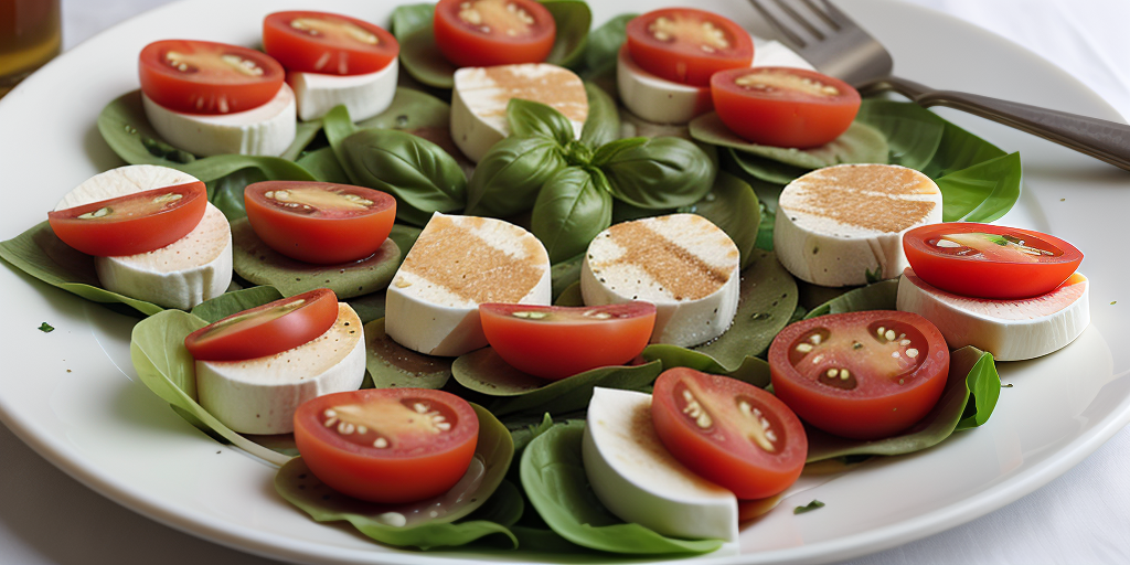 what goes with caprese salad