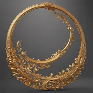 line gold png