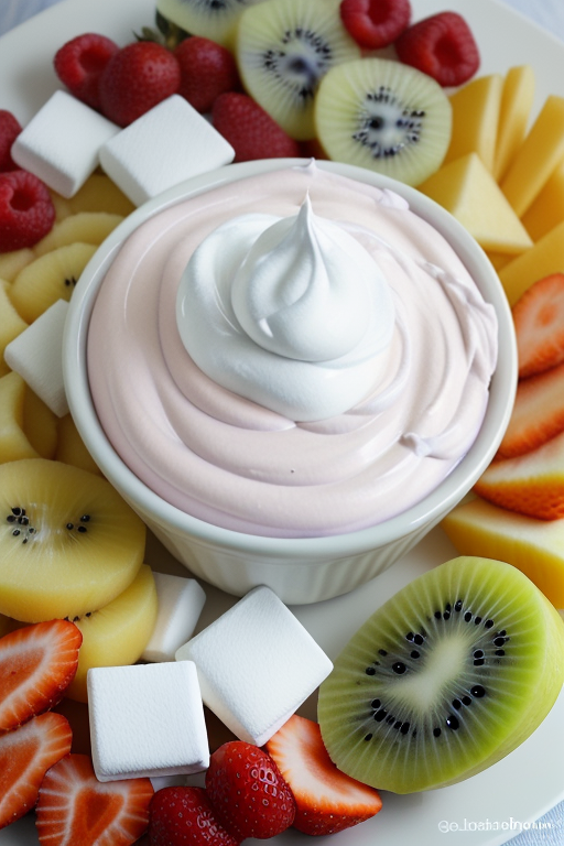 fruit dip without marshmallow fluff