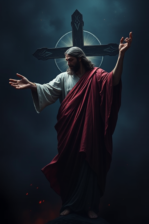 jesus christ dark wallpaper