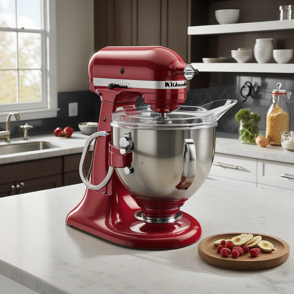 kitchenaid mixer glass bowl 6 qt