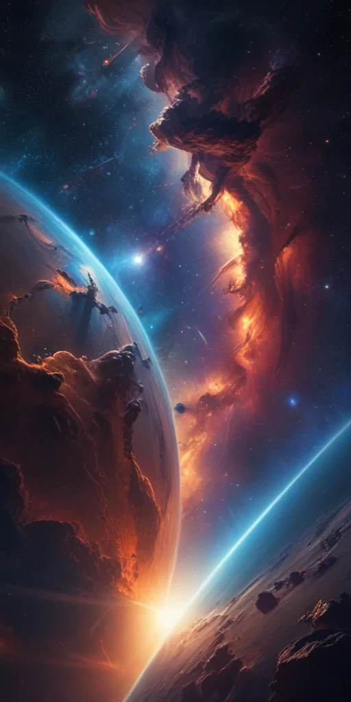 galactic background