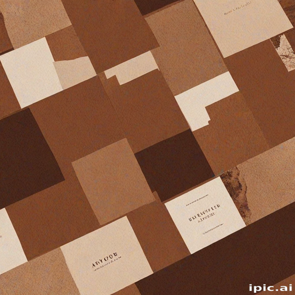 brown aesthetic banner