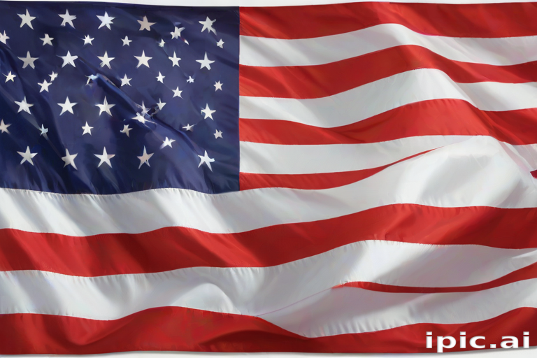 transparent american flag clipart