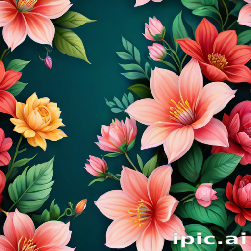 floral computer background