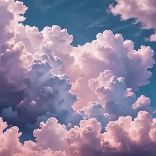 aesthetic clouds wallpaper
