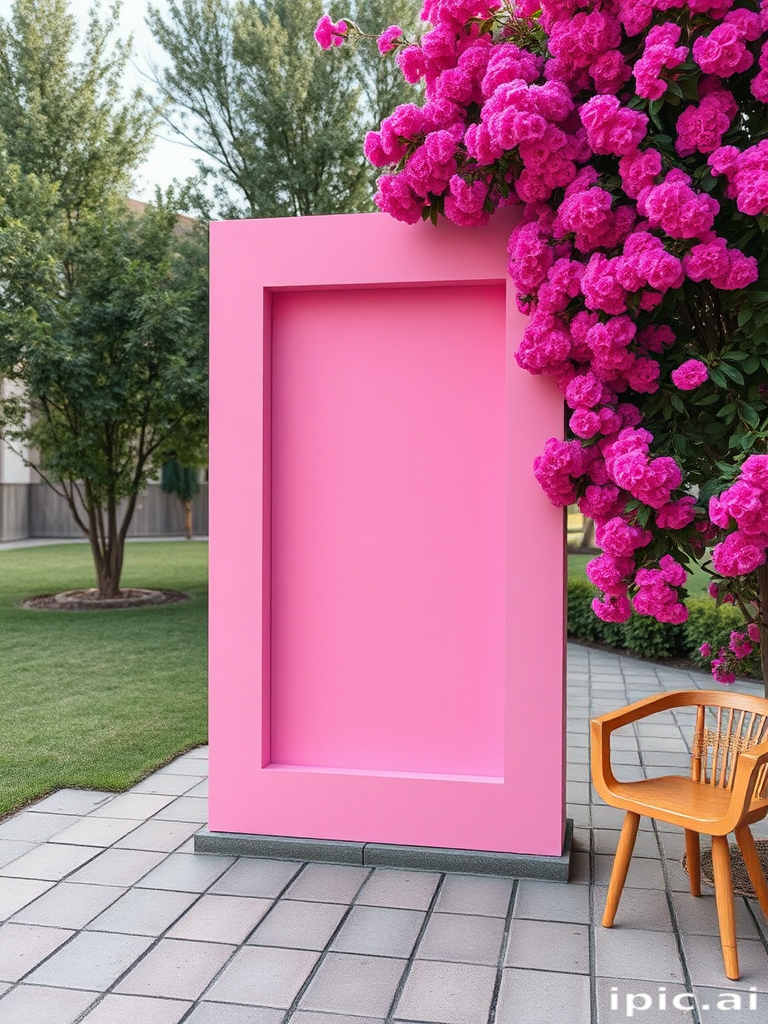 pink frame png