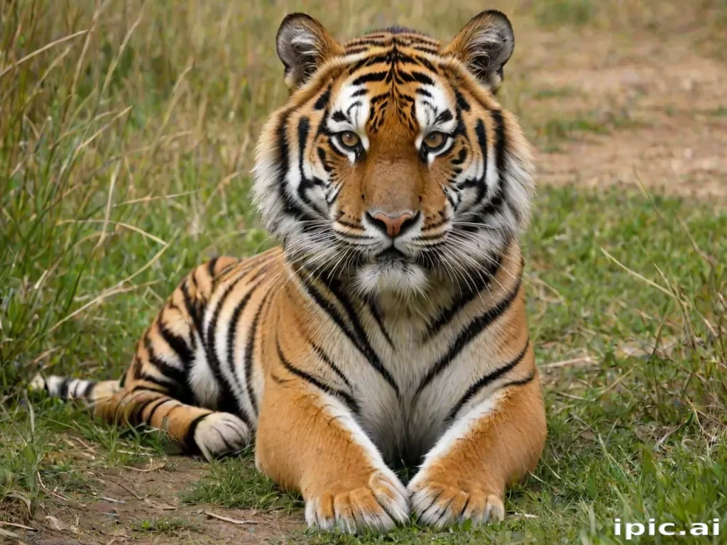 tiger transparent