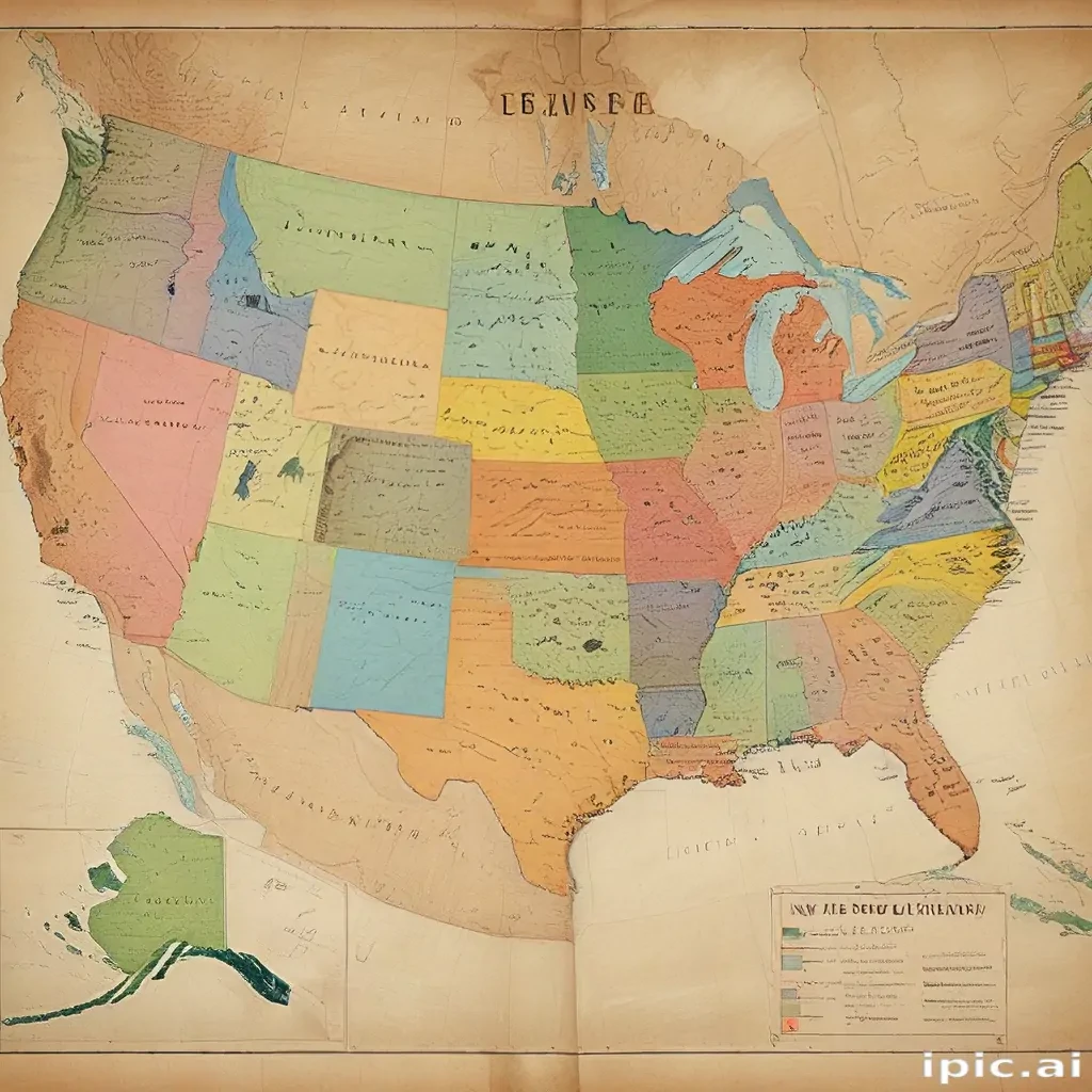map of the united states