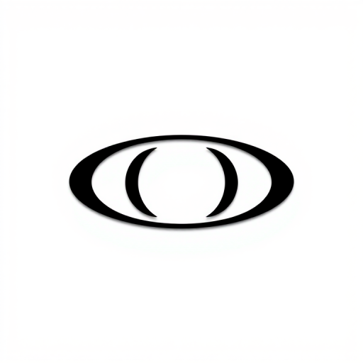 Generate a high-quality image of a minimalist black logo on a white background, using a DSLR camera with a 50mm lens, aperture set to f/1.8, ISO 100, with a soft focus effect and high contrast lighting.