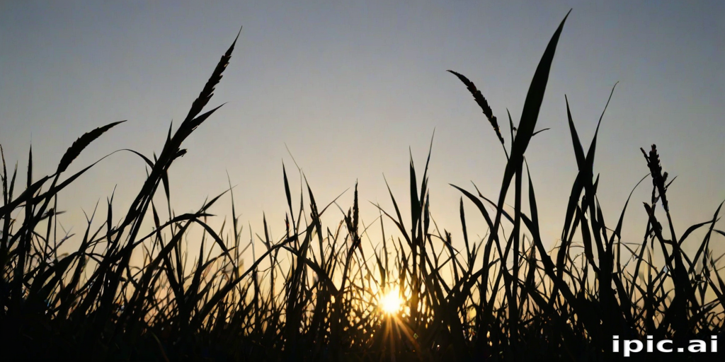 grass silhouette
