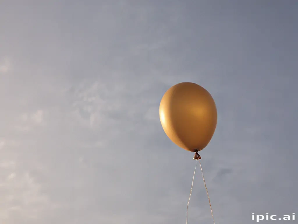 golden balloon