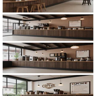 coffee shop mockup