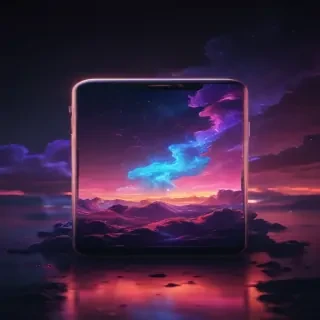 4k neon phone wallpaper