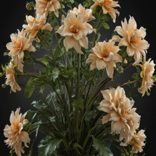 plant no background