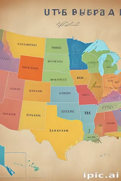 united states map