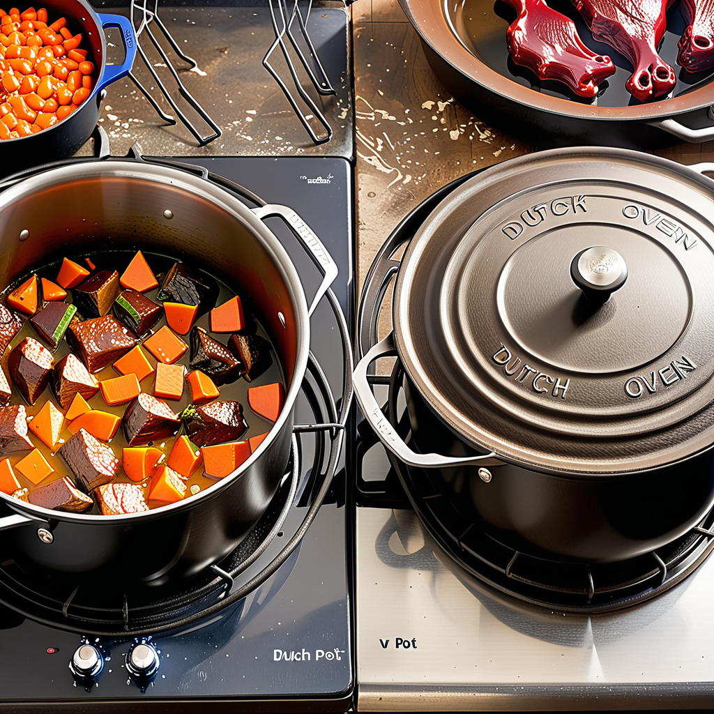 stock pot vs dutch oven