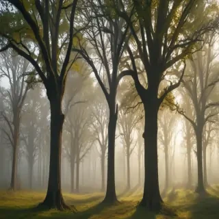 trees transparent