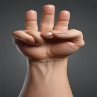 point finger png