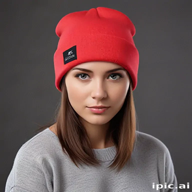 beanie mockup free