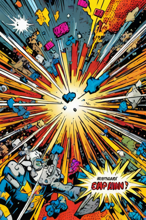 comic explosion