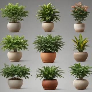 potted plants png
