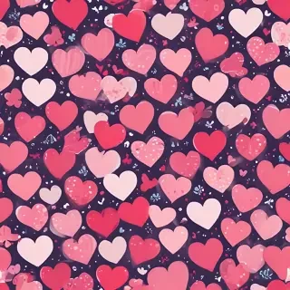 cute heart backgrounds
