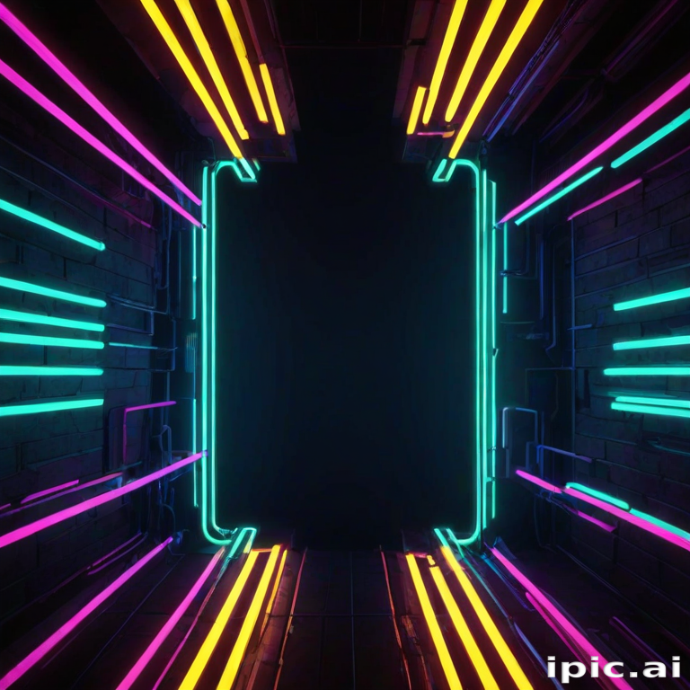 neon back ground