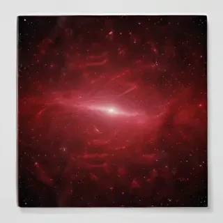 galaxy red wallpaper