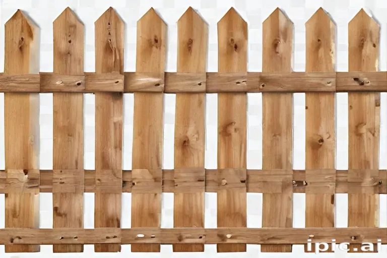 wood fence png
